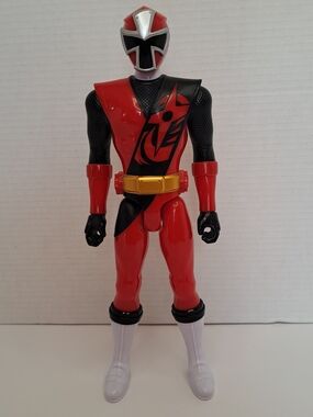 Power Rangers Super Ninja Steel 12-inch Action Figure Red Ranger Bandai!